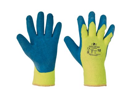 FF NIGHTJAR LIGHT rukavice (Veľkosť 10, Farba modrá/žltá)