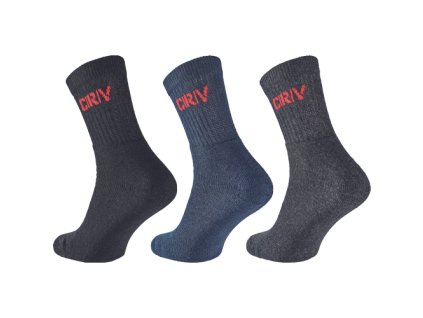 SEGIN ponožky 3pack (Veľkosť č.45, Farba sivá)