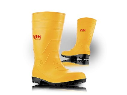 SAPPORO čižmy bezpečnostné žlté (Veľkosť 37)