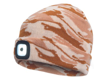 DEEL LED lampa čiapka (Veľkosť -, Farba béžová kamufláž)