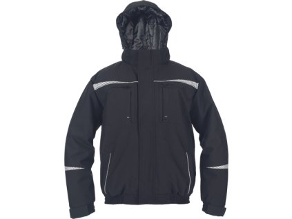 EMERTON STR zimná pilot bunda (Veľkosť 5XL, Farba čierna)