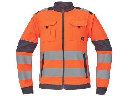 MAX VIVO HV bunda (Veľkosť 68, Farba oranžová)