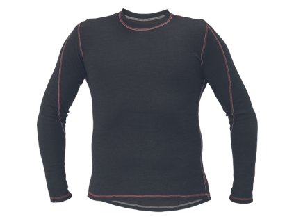 OS ABILD tričko dlhý rukáv (Veľkosť XL/XXL, Farba čierna)