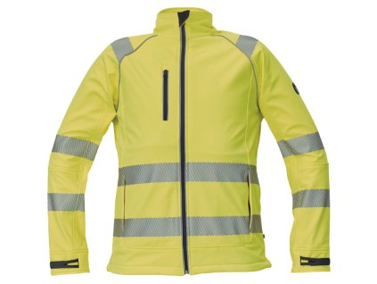 SHELDON HV softshell bunda (Veľkosť 3XL, Farba žltá)