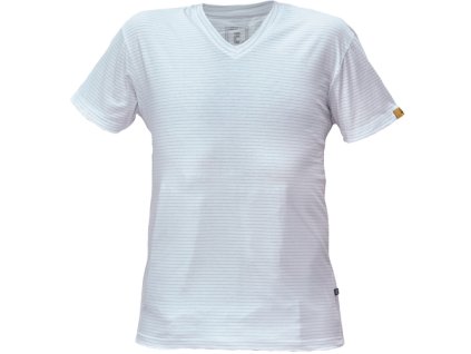 NOYO ESD V-triko (Veľkosť 3XL, Farba biela)