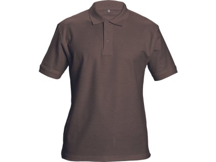 DHANU polokošeľa (Veľkosť 3XL, Farba gaštanová)