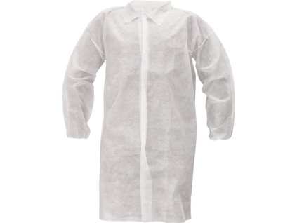 BAT jednorázovírazový návštevnický plášť (Veľkosť XXL, Farba biela)