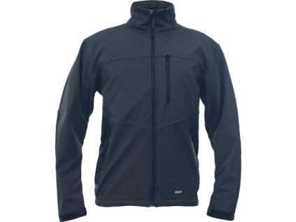 OLZA softshellová bunda (Veľkosť 3XL, Farba modrá)