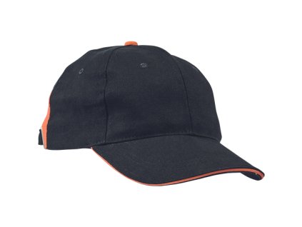 KNOXFIELD baseball čiapka (Veľkosť -, Farba čierna/oranžová)