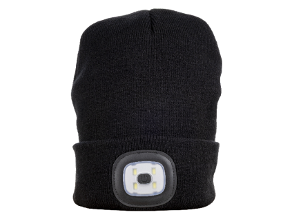 0909100060 LUMOS USB LED Hat Black 1