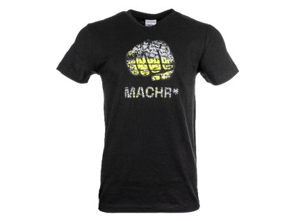 PREDATOR T-shirt black/green (Velikost S 48)