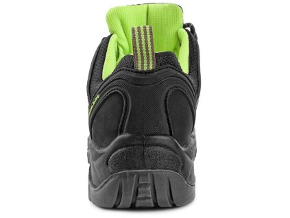 Obuv CXS UNIVERSE METEOR S3S, členková (Farba černo - zelená, Veľkosť 37)