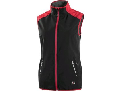 Vesta CXS HEBRON, dámska, čierno-červená (Farba černo - červená, Veľkosť XS)