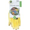 JUICY YELLOW rukavice nylon PU dlaň (Veľkosť 9, Farba žltá)