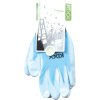 BALANCE BLUE rukavice nylon PU dlaň (Veľkosť 8, Farba nebeská modrá)