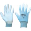 BALANCE BLUE rukavice nylon PU dlaň (Veľkosť 8, Farba nebeská modrá)