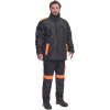 MAX VIVO parka (Veľkosť 4XL, Farba čierna/oranžová)