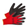MANOS Gloves black/red (Velikost S 7)