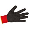 MANOS Gloves black/red (12 pcs) (Velikost S 7)