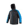 Bunda CXS BRIGHTON, zimná, pánska, čierno-modrá (Farba čenro-modrá, Veľkosť S)
