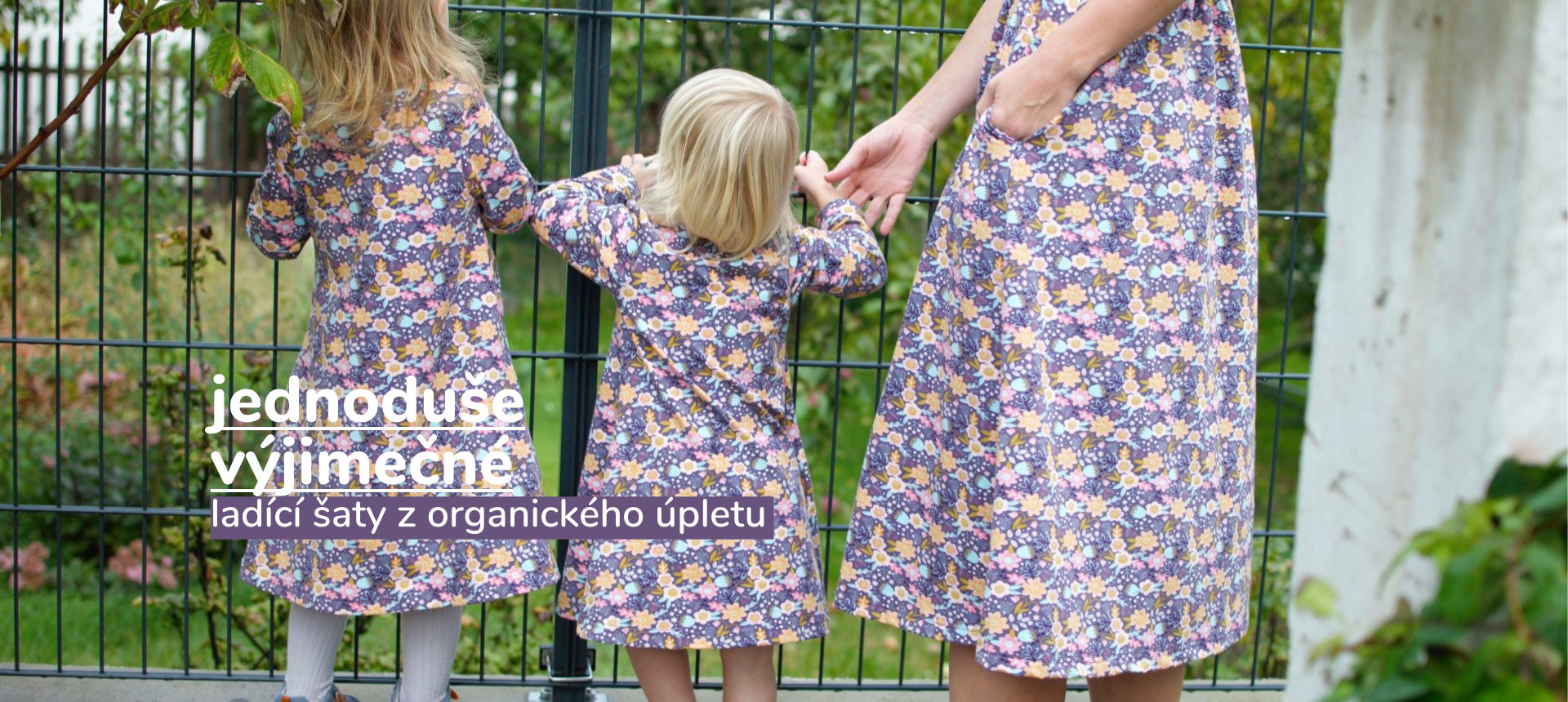 saty z organickeho upletu