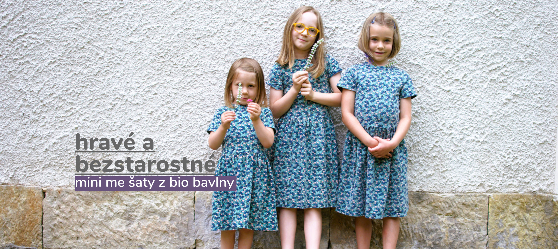 ladící šaty pro maminku a dceru