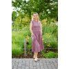 women purple dress