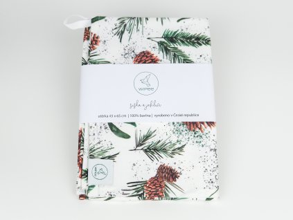 utěrka - Šišky a jehličí