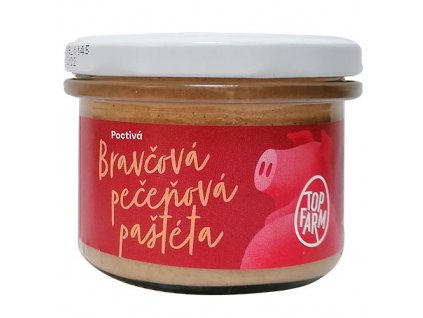 Bravcova pecenova pasteta 150g top farm