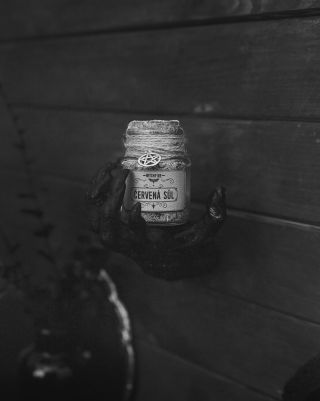 Rituální červená sůl 🔥❤️ #cervenasul #witchcraft #witch #witchlife #ritual