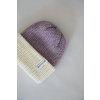 Detská čiapka COLORBLOCK Levander (Veľkosť 0-6M)