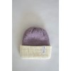 Detská čiapka COLORBLOCK Levander (Veľkosť 0-6M)