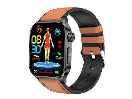3343 13 chytre hodinky lige health e500 fit cukr v krvi ekg ppg krevni tlak teplota