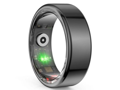 Chytrý prsten MOVE X02 Ultra / Dark gray / (Velikost Velikost 8 (průměr 18,1mm))