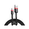 Baseus nabíjecí a datový kabel Micro USB 2.4A / délka 1M Red + Black (Délka 1M)