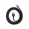 Baseus nabíjecí a datový kabel Micro USB 2.4A / délka 1M Red + Black (Délka 1M)
