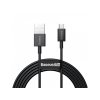 Baseus rychlonabíjecí a datový kabel USB/ Micro 2A / Black / 1M / CAMYS-01