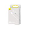 Baseus rychlonabíjecí a datový kabel USB/Micro 2A/ White / 1M / CAMYS-02
