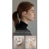 Bionic cochlear modeling Stable fit and free travel The single ear is only about 8g. Compared with the traditional headphones directly in the ear, it is more comfortable to wear and protects the h