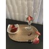 Prostírání z juty OVÁLEK 27cm