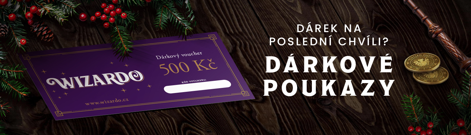 Dárkové poukazy Harry Potter