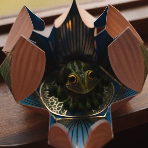 Nový obal čokoládové žabky v seriálu Harry Potter