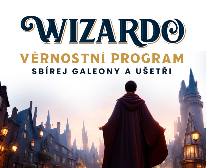 Věrnostní program Wizardo – fanouškovský Harry Potter Shop