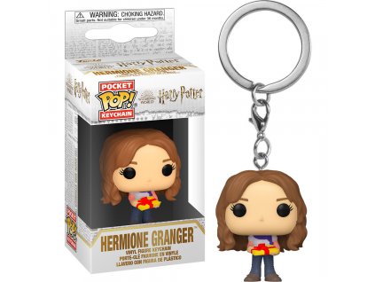 Harry Potter Pocket POP! Vinyl Klíčenka Hermiona Grangerová s dárkem