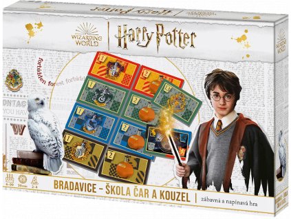 Harry Potter Škola čar a kouzel – rodinná společenská hra