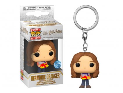 funko klicenka hermiona grangerova s vanocnim darkem