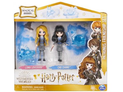 harry potter magical minis patronus friendship set luna plus cho 17 5x17 5cm
