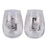2 pcs 510 ml crystal glass set harry potter