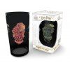 harry potter large glass 400ml animals crest box x2