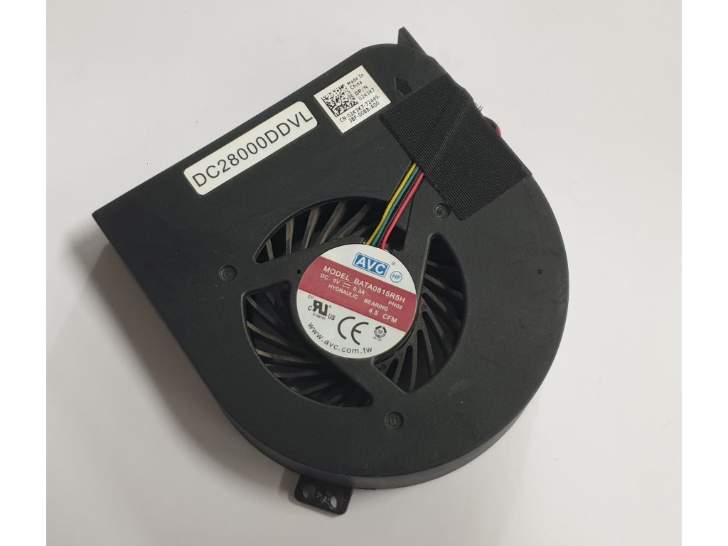 Ventilátor 1 DC28000DDVL / 02K3K7 z Dell Precision M4800